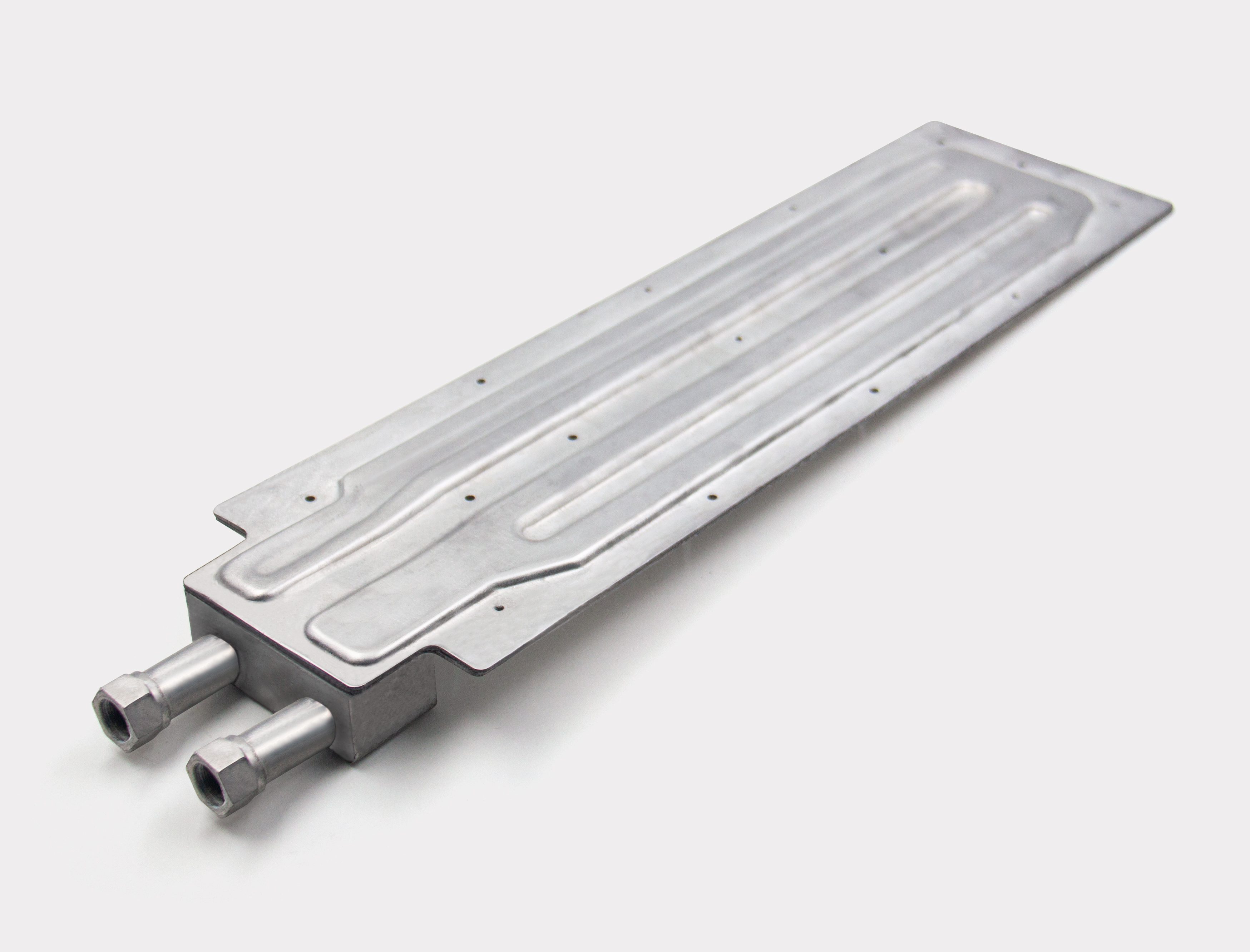 All-aluminum brazing liquid-cooled radiator