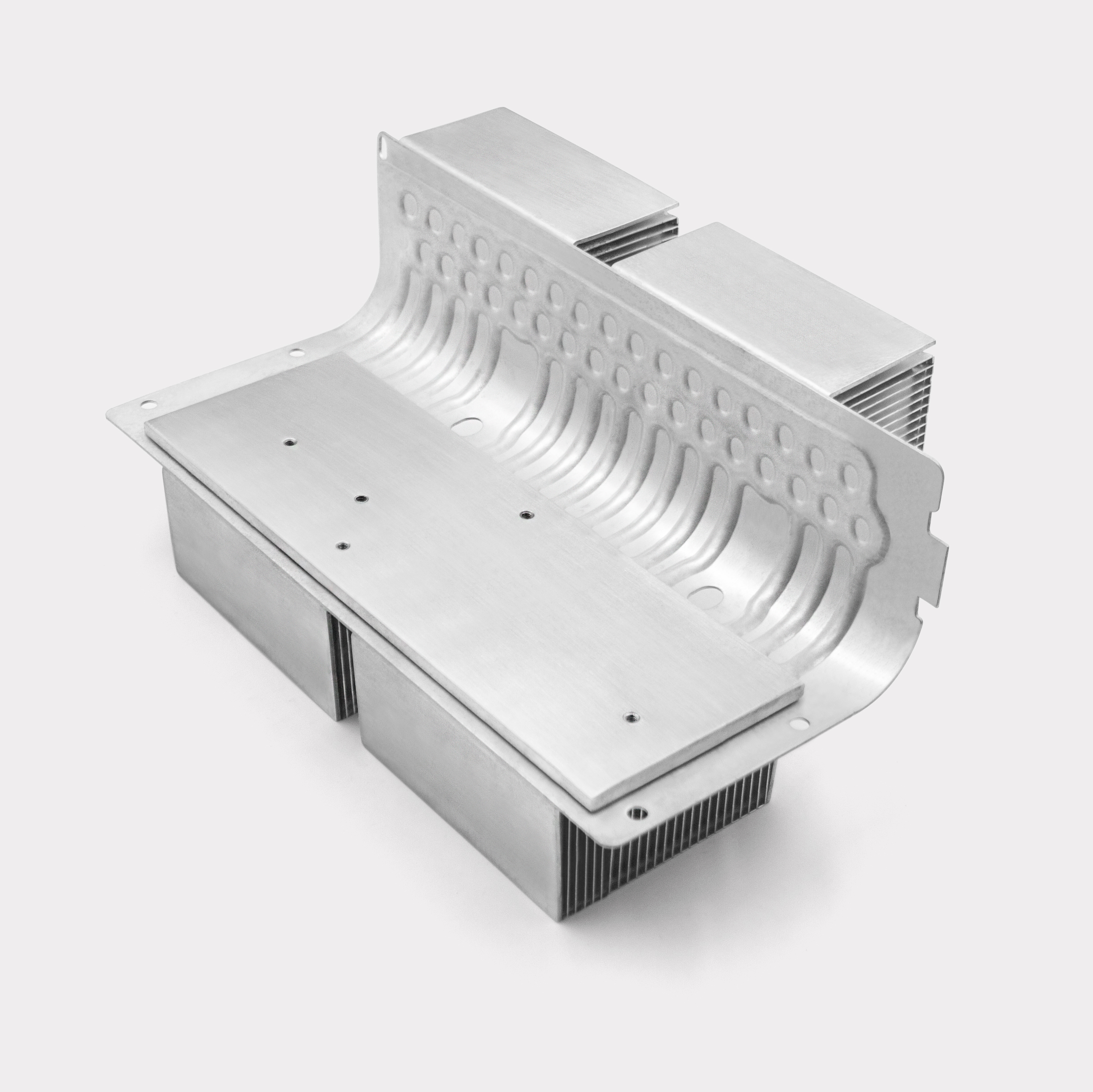 All-aluminum phase change radiator