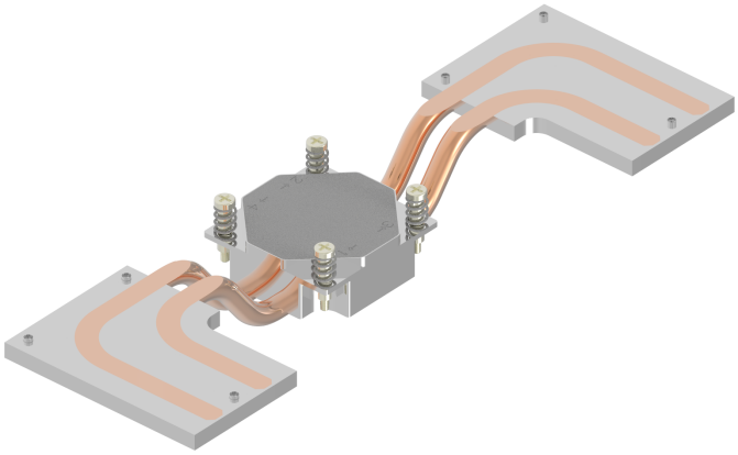 Industrial Control Wing Type Heat Pipe rRdiator