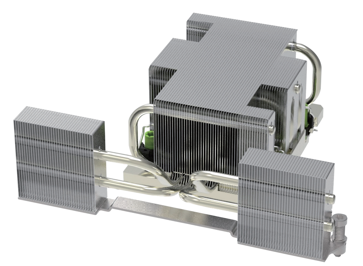 Customized Air-Cooled EVAC-2U Radiator